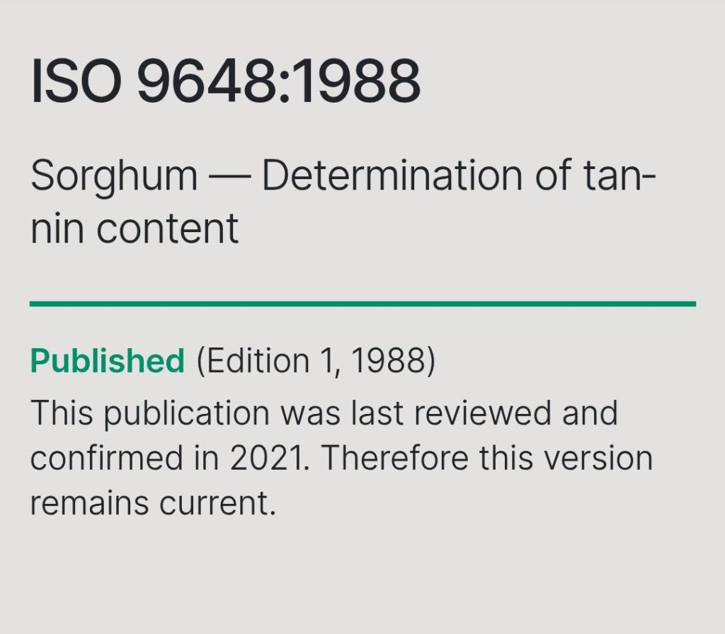 استاندارد ISO 9648:1988 چیست ؟