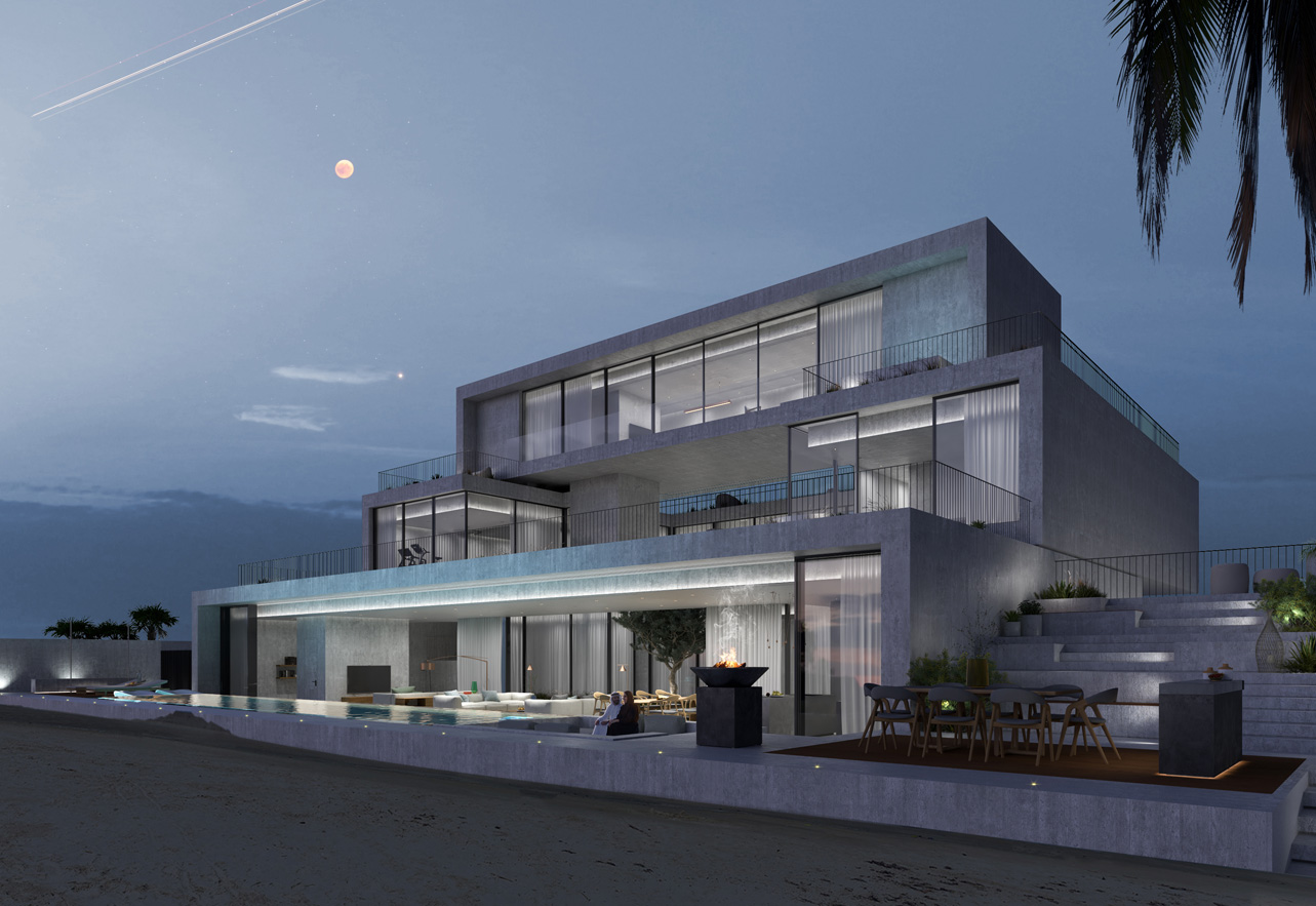Beach-Front-View-Night-1